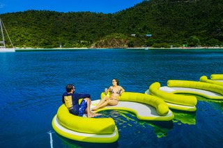 Experience at Lime Out floating taco bar in St. John, US Virgin Islands.